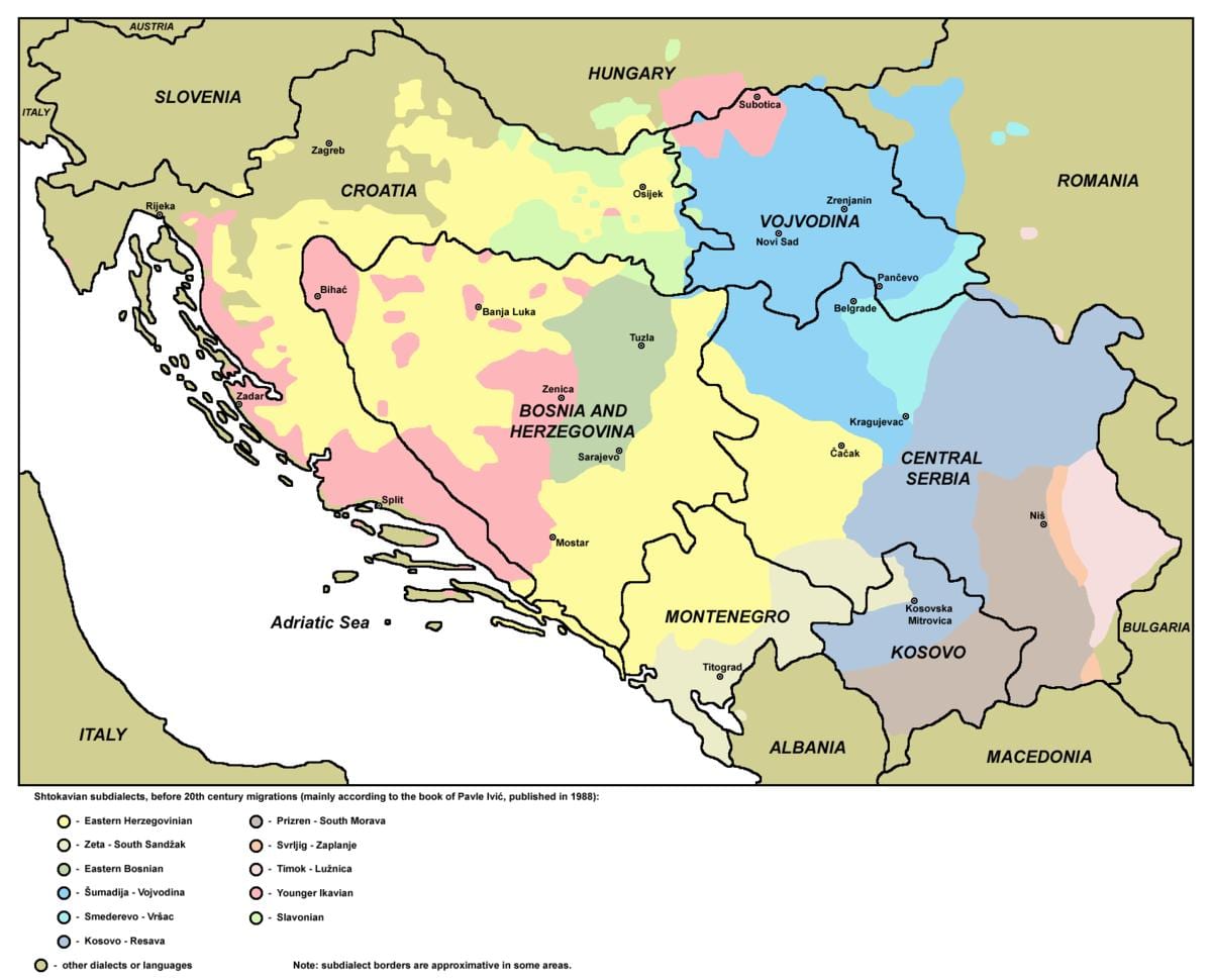Žemėlapis hac Bosnija 